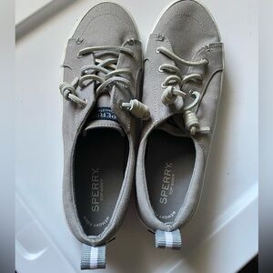 Sperry Canvas Crest Vibe Slip On NWOT Size9